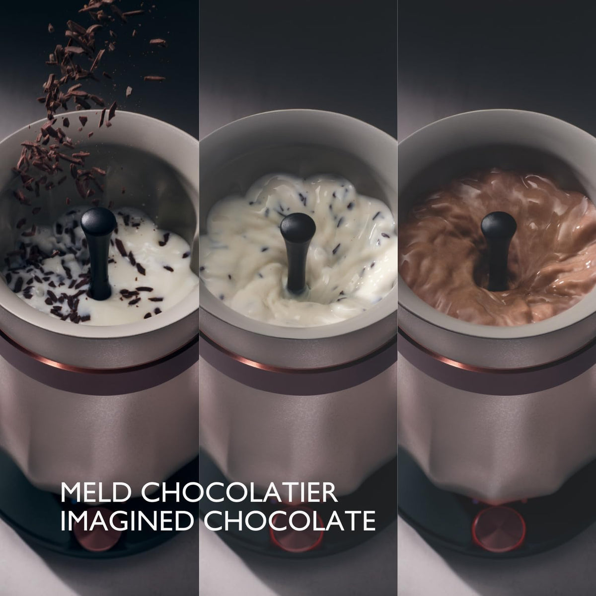 Hotel Chocolat The Velvetiser Hot Chocolate Machine System, Pebble Edition - View 4