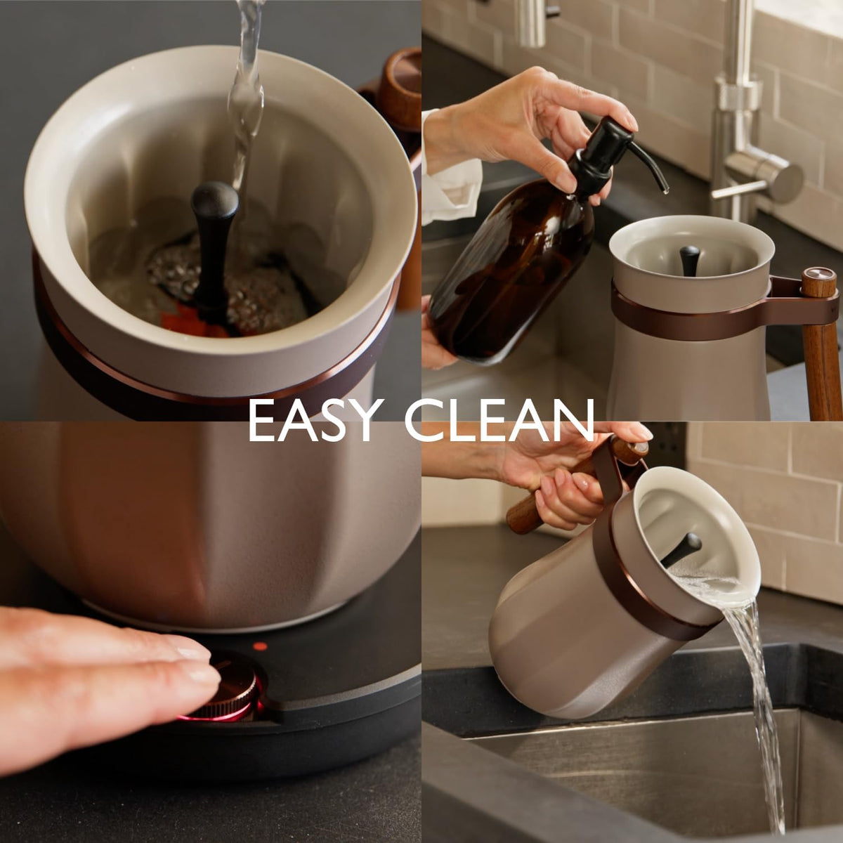 Hotel Chocolat The Velvetiser Hot Chocolate Machine System, Pebble Edition — image 8