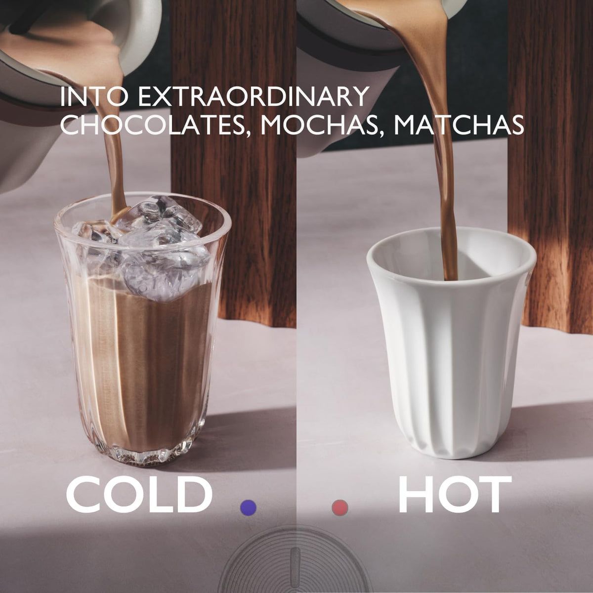 Hotel Chocolat The Velvetiser Hot Chocolate Machine System, Pebble Edition — image 5