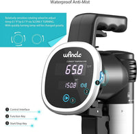 Wancle Sous Vide Precision Cooker Immersion Circulator, Black-Classic thumbnail 6