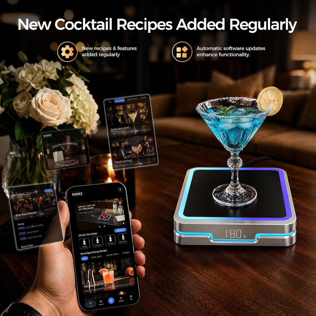 Smart Cocktail Maker LED Guided Mixing Device with App Control — image 6